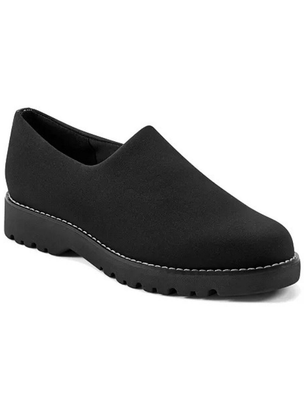 (D-4848) Easy SpiritWomen's Hewitt Slip-On Lug Sole Loafers Sz 9